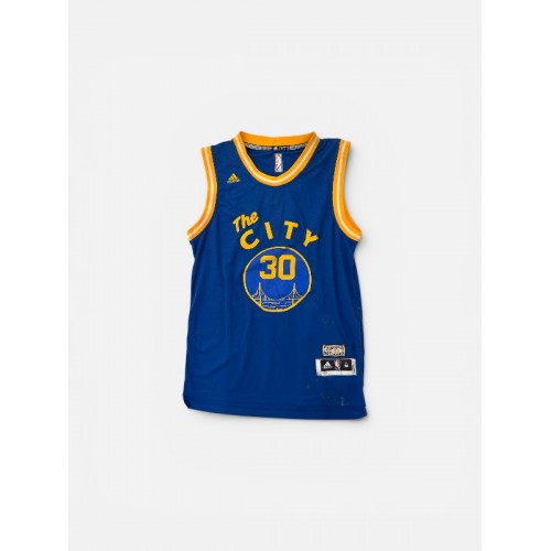 GOLDEN STATE WARRIORS CURRY 30 ADIDAS NBA JERSEY M